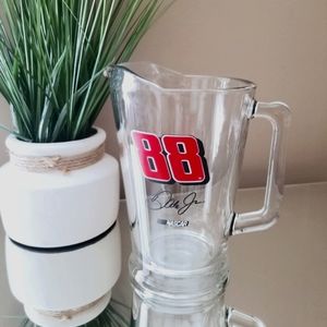 ❗NASCAR Dale Earnhardt Jr. 60oz Glass Pitcher❗